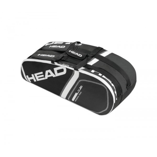 Head Core 6R Combi Black Tennis Kit Bag